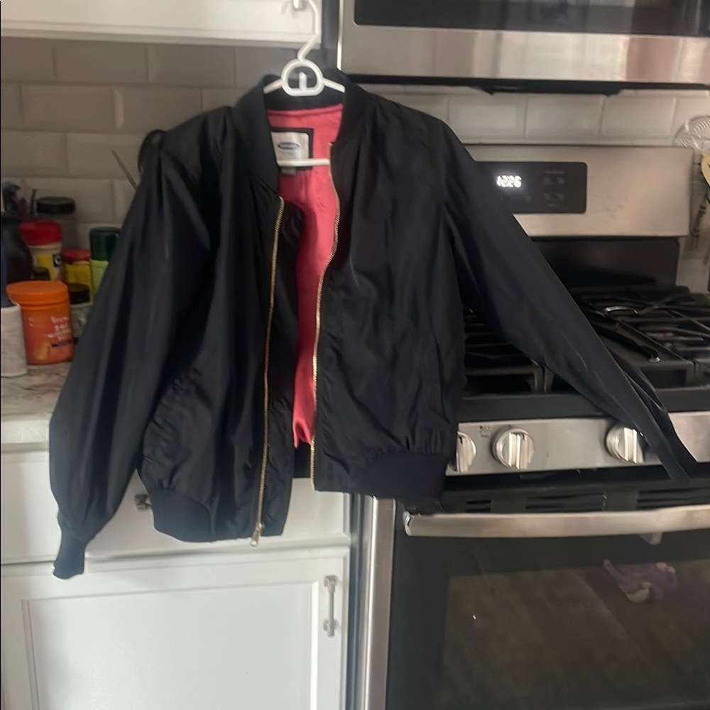 Black Bomber Jacket